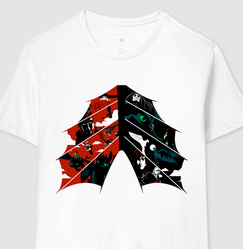 Camiseta Como Treinar o Seu Dragão