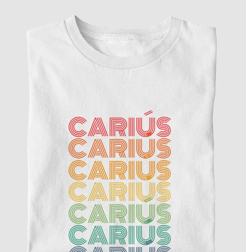 Cariús Letreiro Retrô