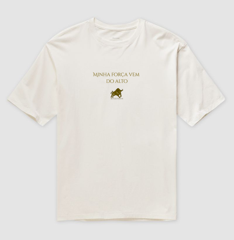 Minha força vem do alto