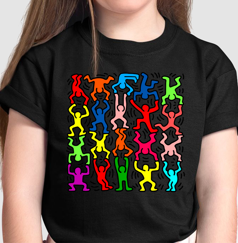 Keith Haring Acrobatas Infantil 