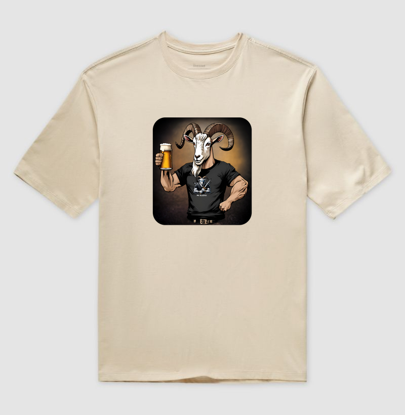 Camiseta Oversized Bode Cervejeiro 2 - Mr. GADU