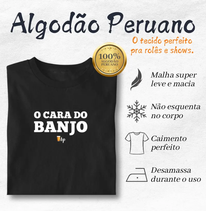 O cara do banjo