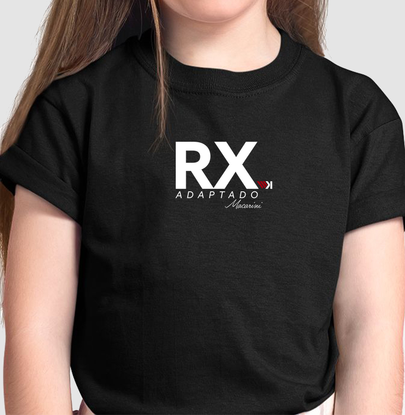 Camiseta Infantil Macarini - RX Adaptado