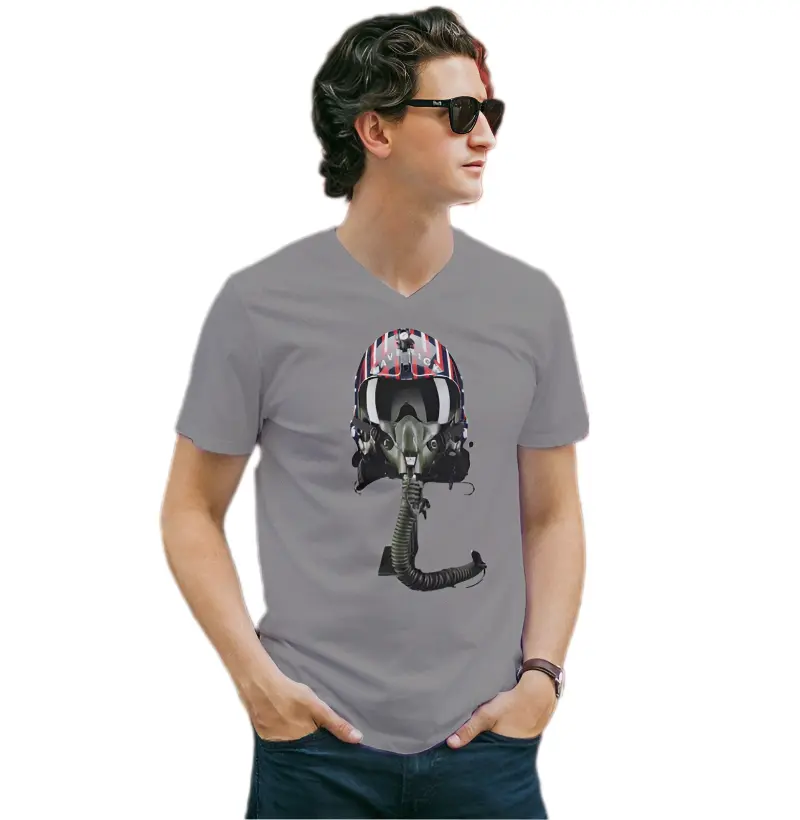 Camiseta Básica Piloto de Caça