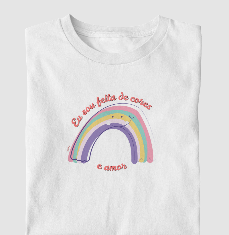 Eu sou feita de cores e amor (Adulto)