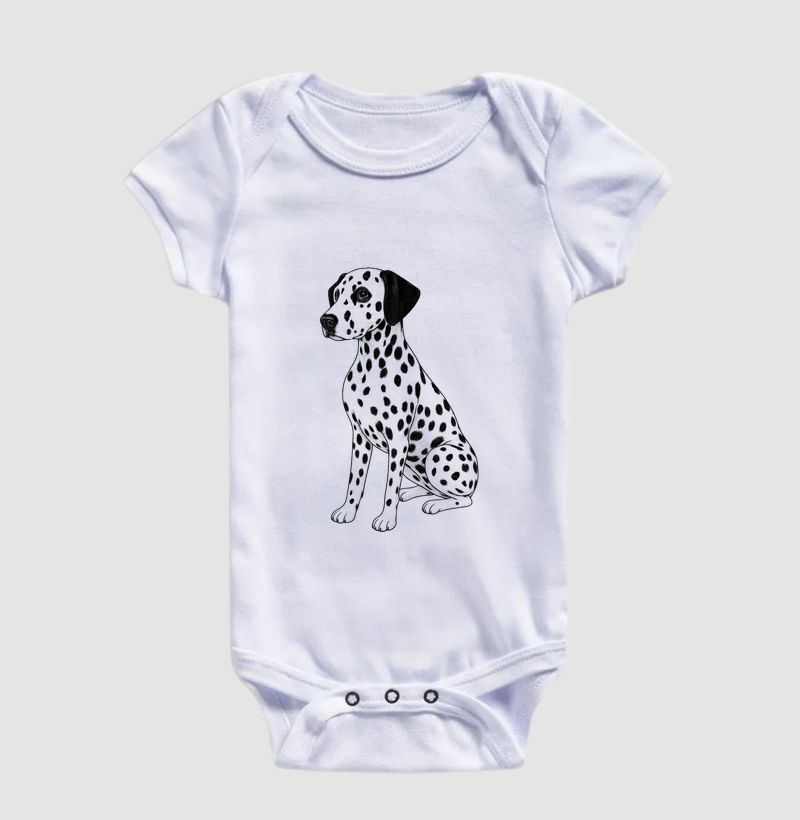 Estampa Dalmata de Perfil