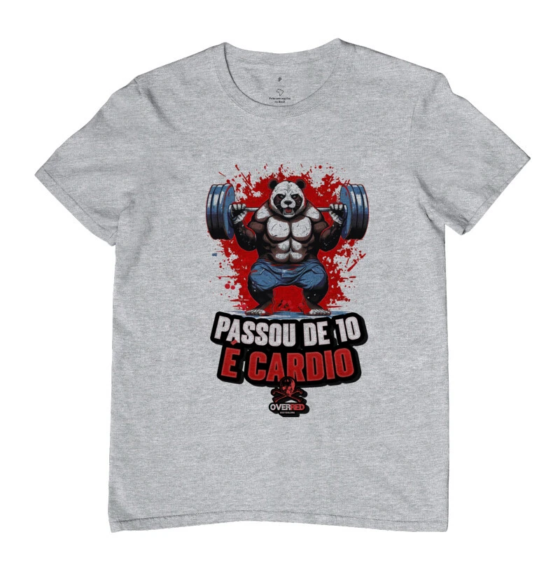 CAMISETA "PASSOU DE 10 É CARDIO"