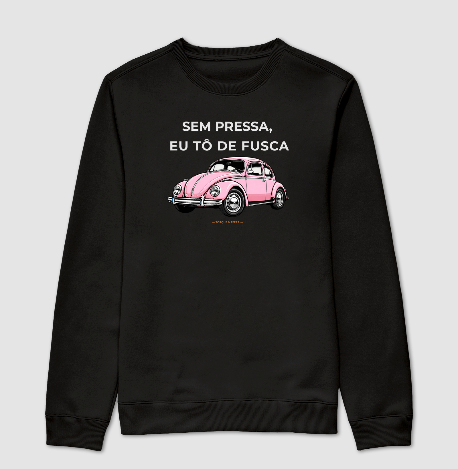 Sem pressa, eu tô de fusca - Rosa