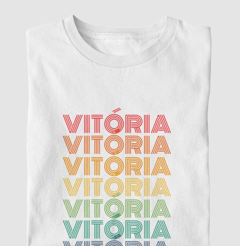 Vitória Letreiro Retrô