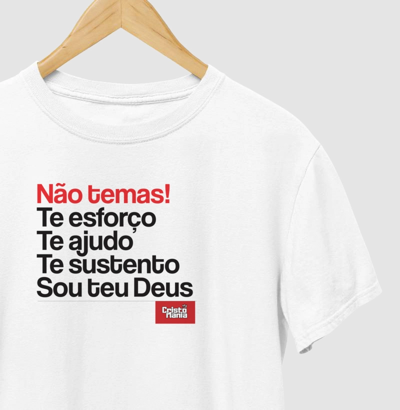 Camiseta - Não temas
