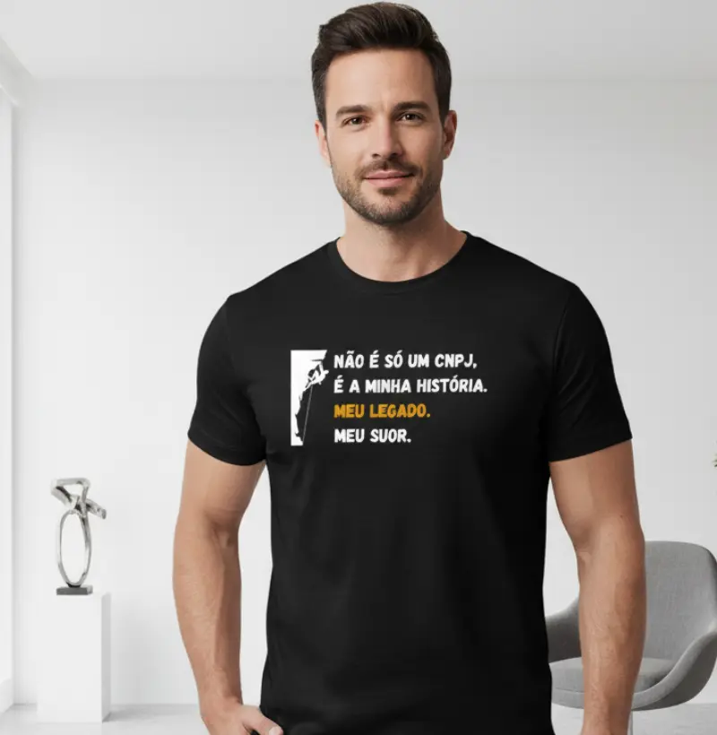 Não é só um CNPJ,  é a minha história. Meu legado. Meu suor.