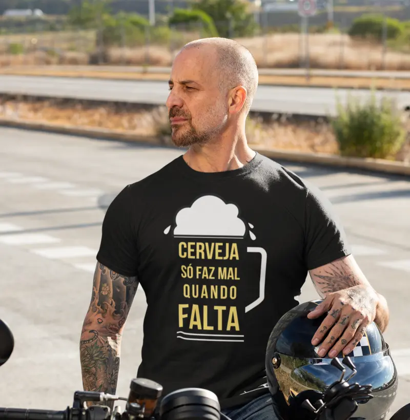 Cerveja só Faz Mal Quando Falta