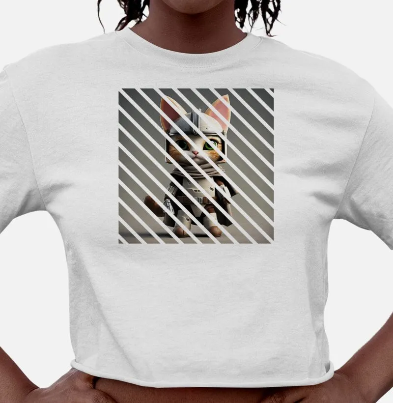 Camisa Cropped Feminina Catlovers - Soul Nice