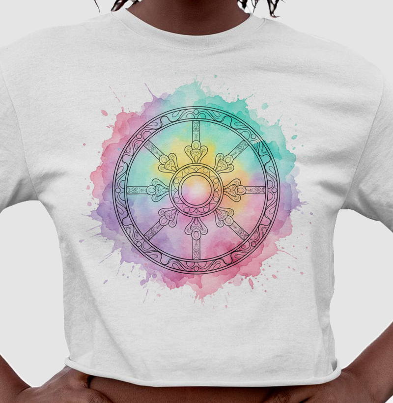 Roda do Dharma - Aquarela