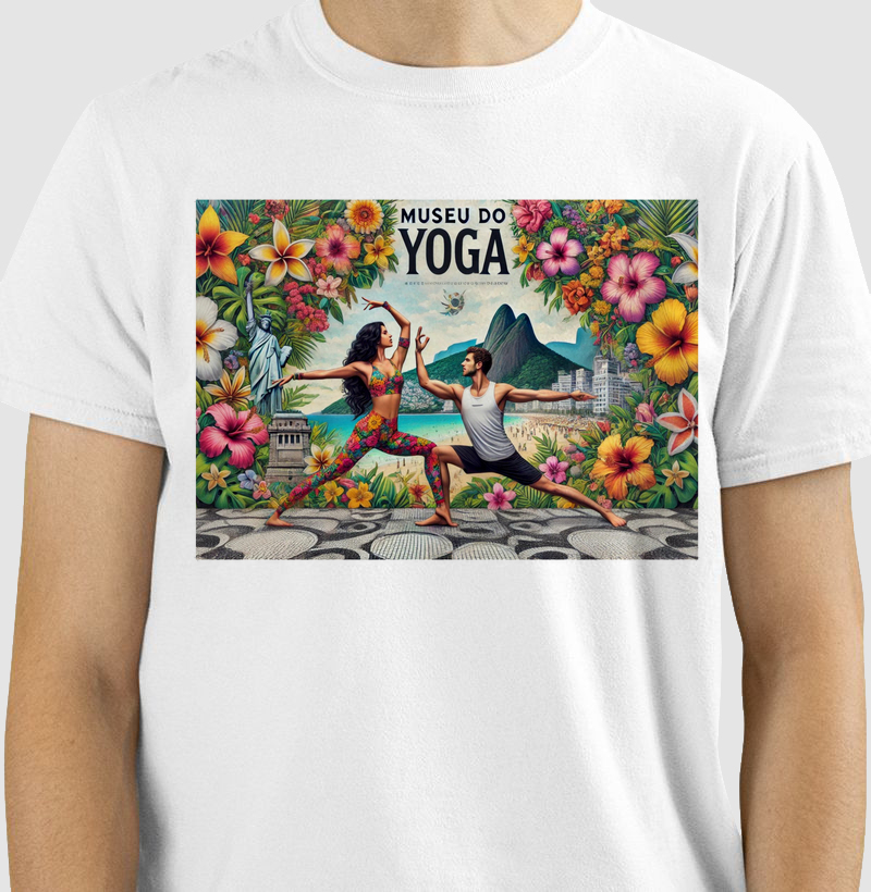 Camiseta Rio e Yoga: amor mágico