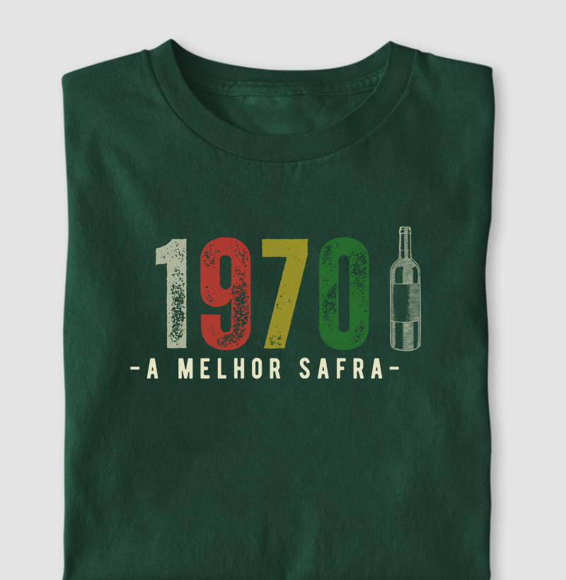 Camiseta A Melhor Safra 1970