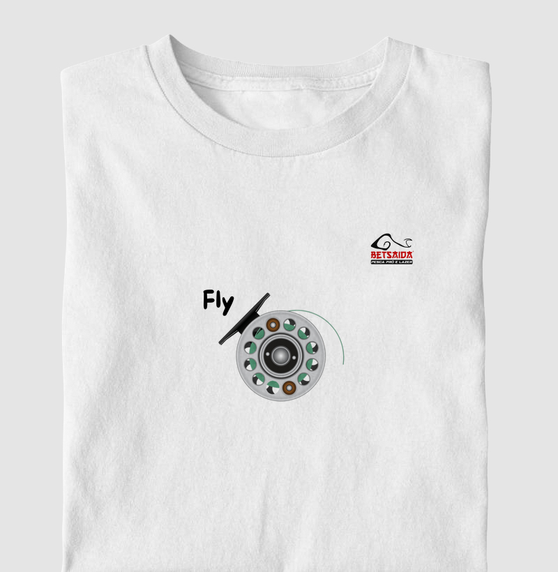 Camiseta de Pesca - Carretilha Fly