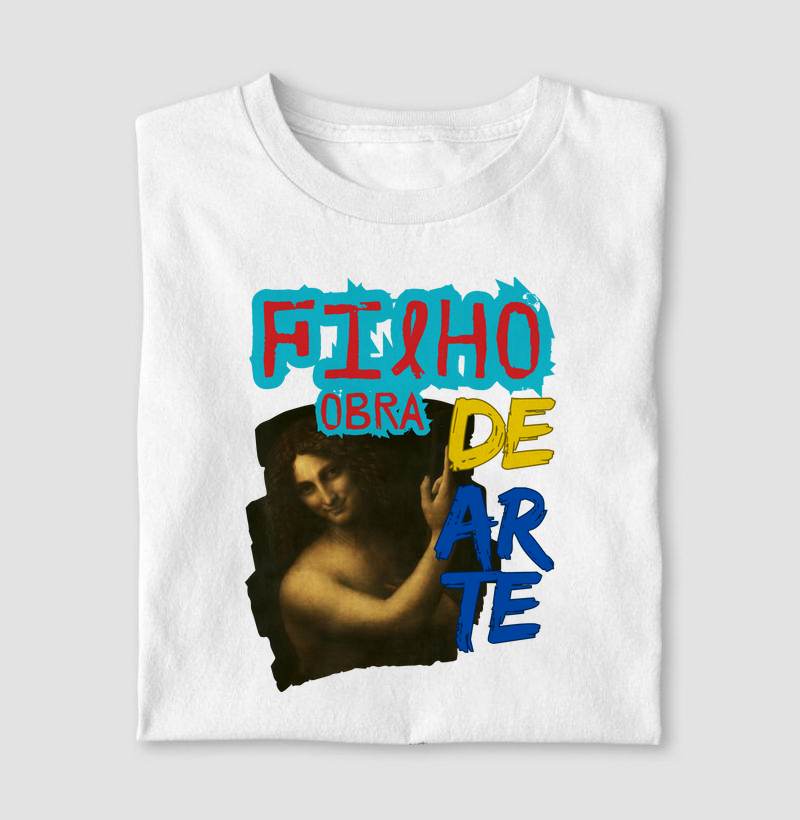 Filho Obra de Arte - Leonardo da Vinci