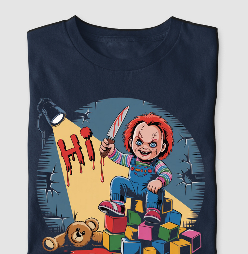 Camiseta "Chucky" - Brinquedo Assassino