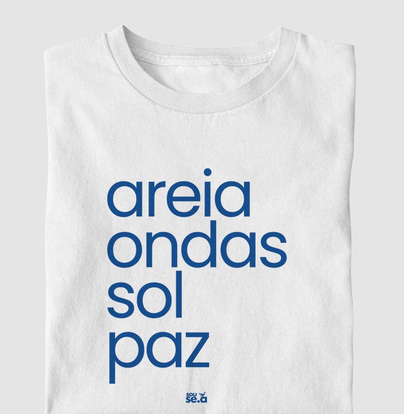 Areia, ondas, sol, paz