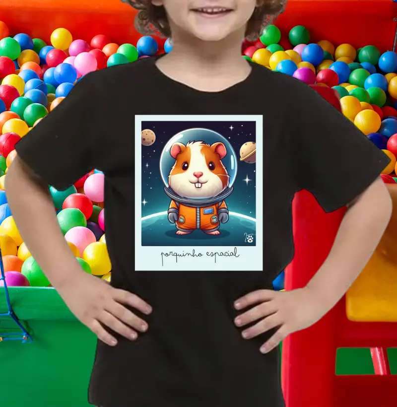 [Infantil] Porquinho Espacial - Porquinho da India