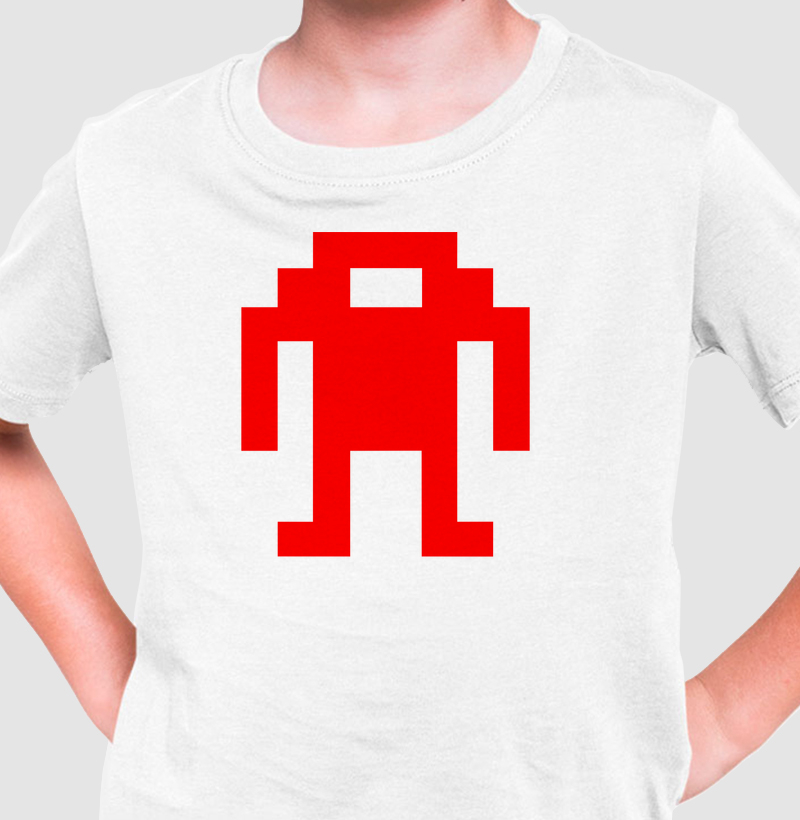 Red Pixel Droid – Think Tee