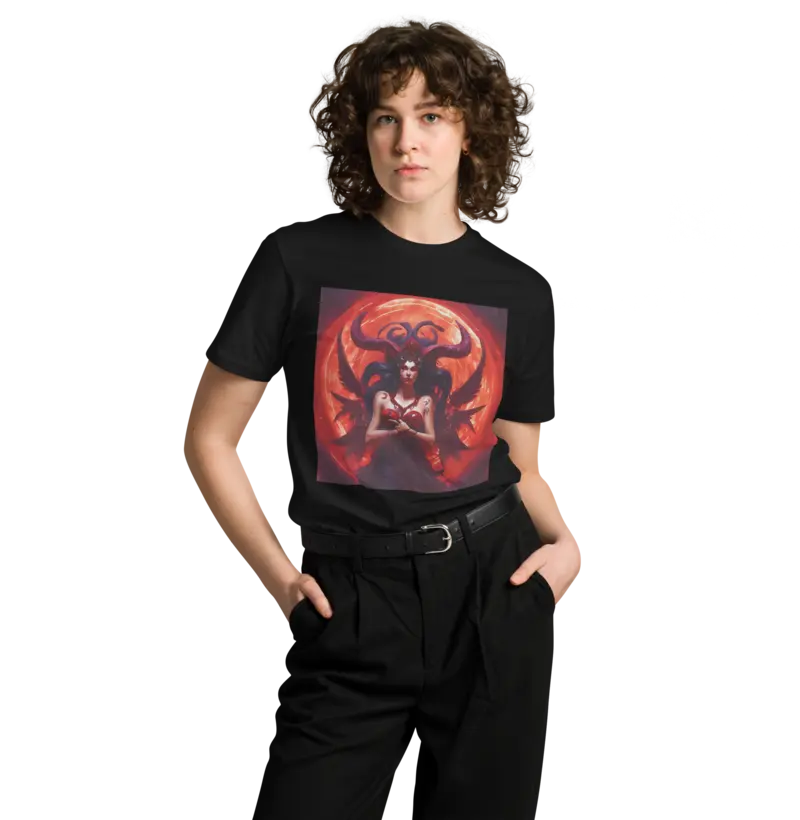 Exale Poder e Independência: Camiseta do Arquétipo Deusa Lilith – Garanta a Sua!