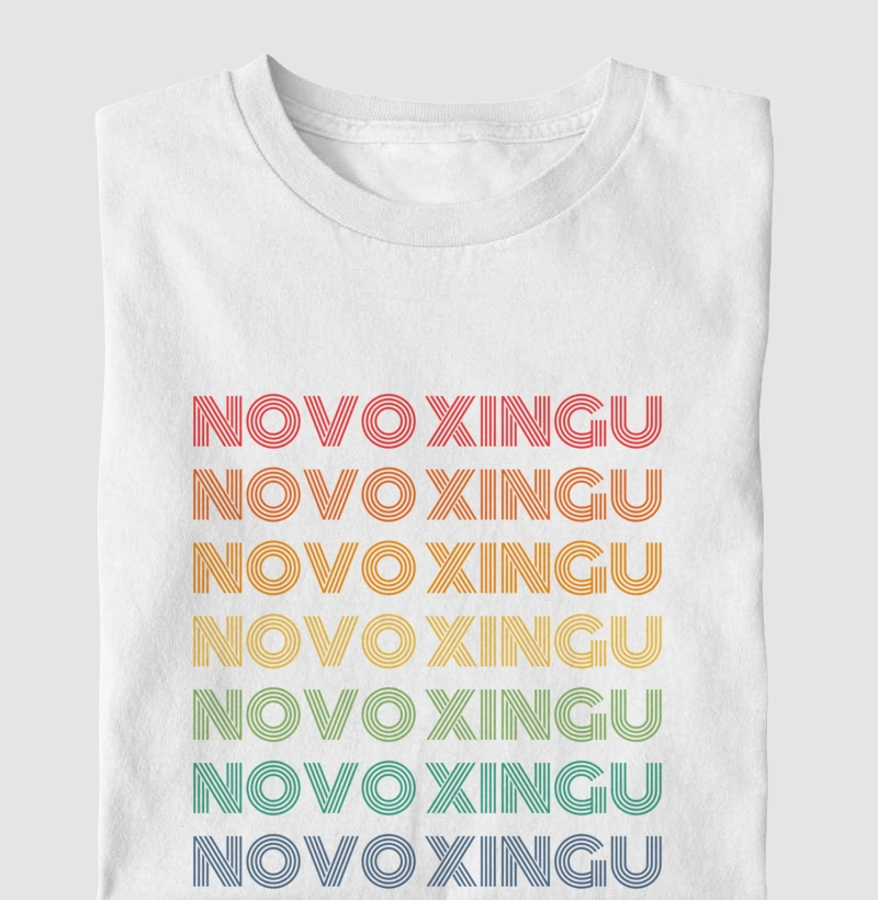 Novo Xingu Letreiro Retrô