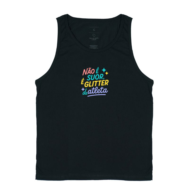 NÃO É SUOR, É GLITER DE ATLETA