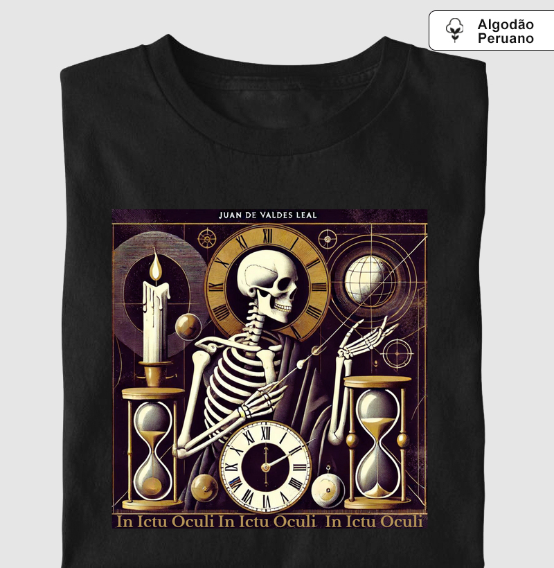 Camiseta Algodão Peruano Memento Mori