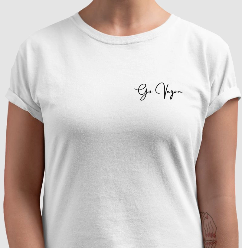 camisa go vegan