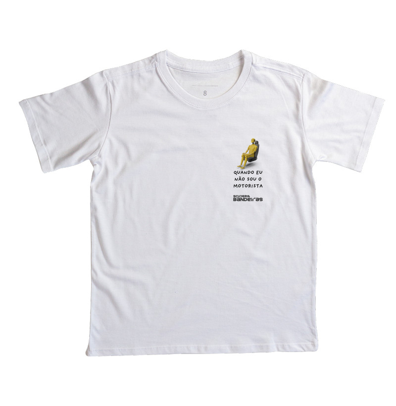 Camiseta Infantil Passageiro - Scuderia Bandeiras