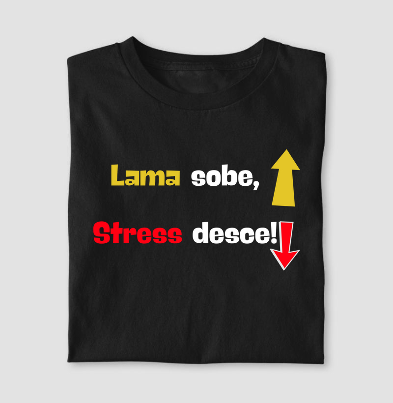 Lama sobe, stress desce