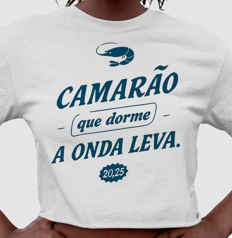 Cropped Camarão Que Dorme