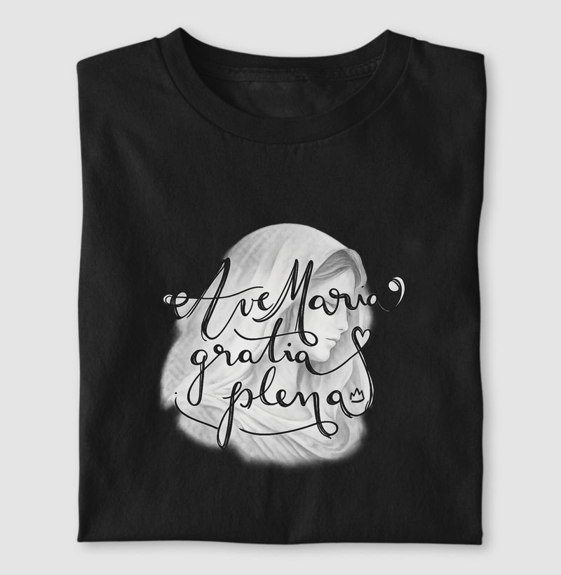 Camiseta Ave Maria Gratia Plena