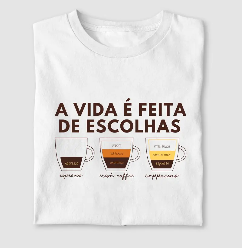 A vida é feita de escolhas 