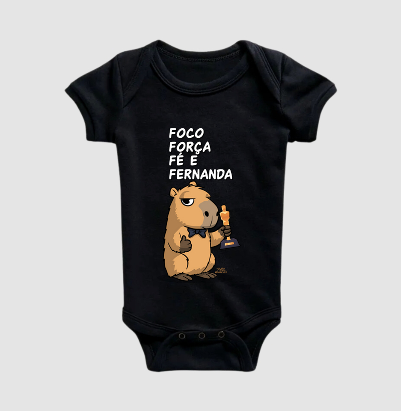 Camiseta Capivara Fernanda