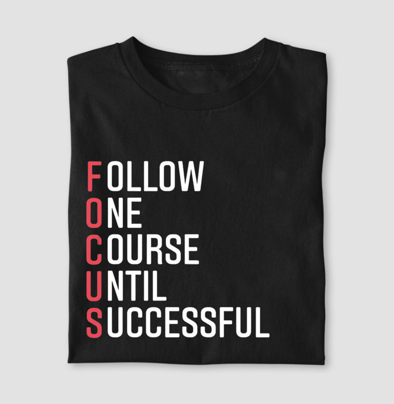 Follow One Course Until Successful