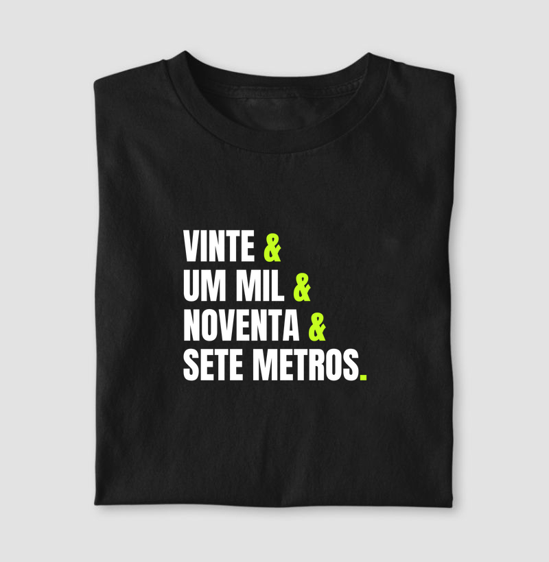 Camiseta distância 21,097