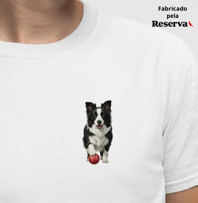 Border Collie Minimalista