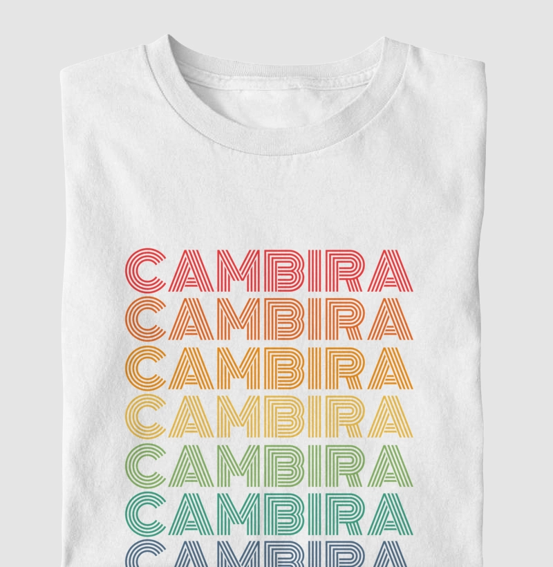Cambira Letreiro Retrô