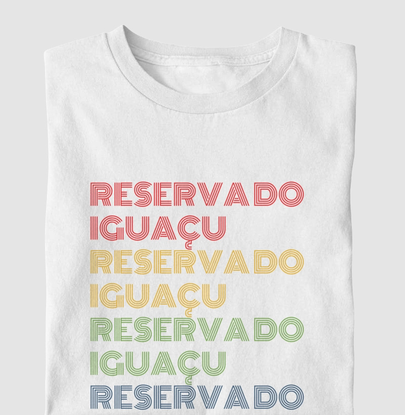 Reserva do Iguaçu Letreiro Retrô