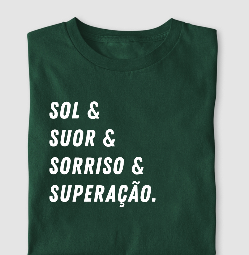Sol Suor Sorriso Superação