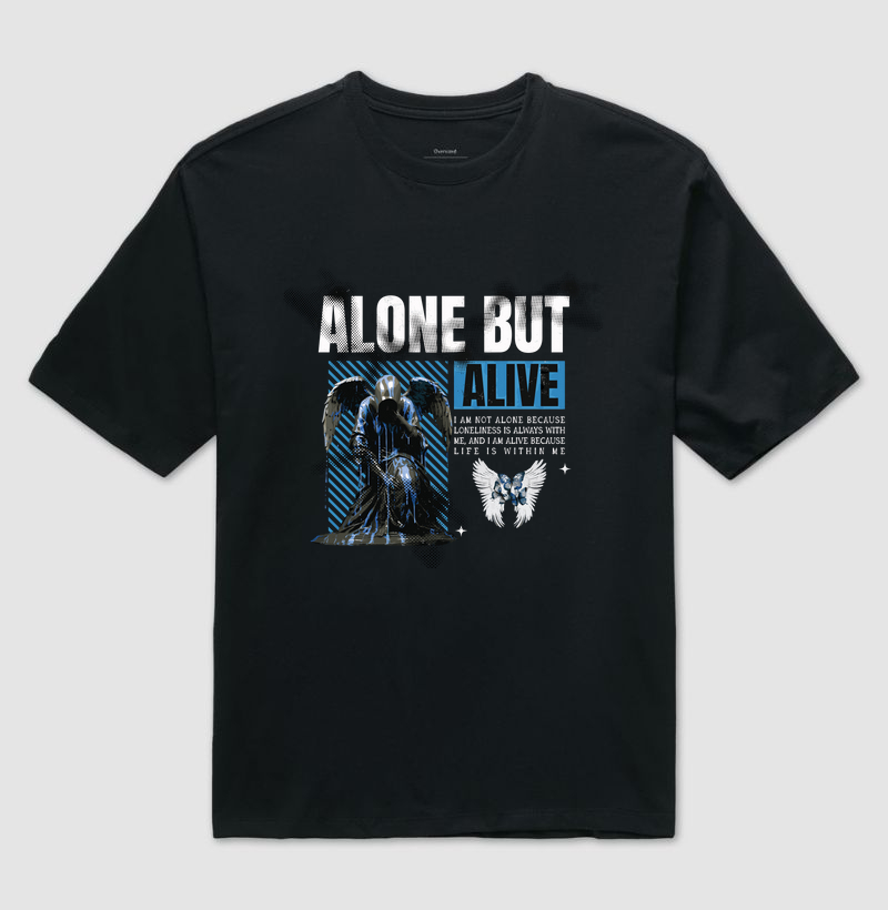 Oversized Alone But Alive