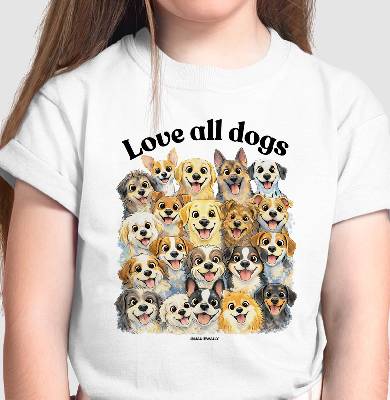 LOVE ALL DOGS (black)