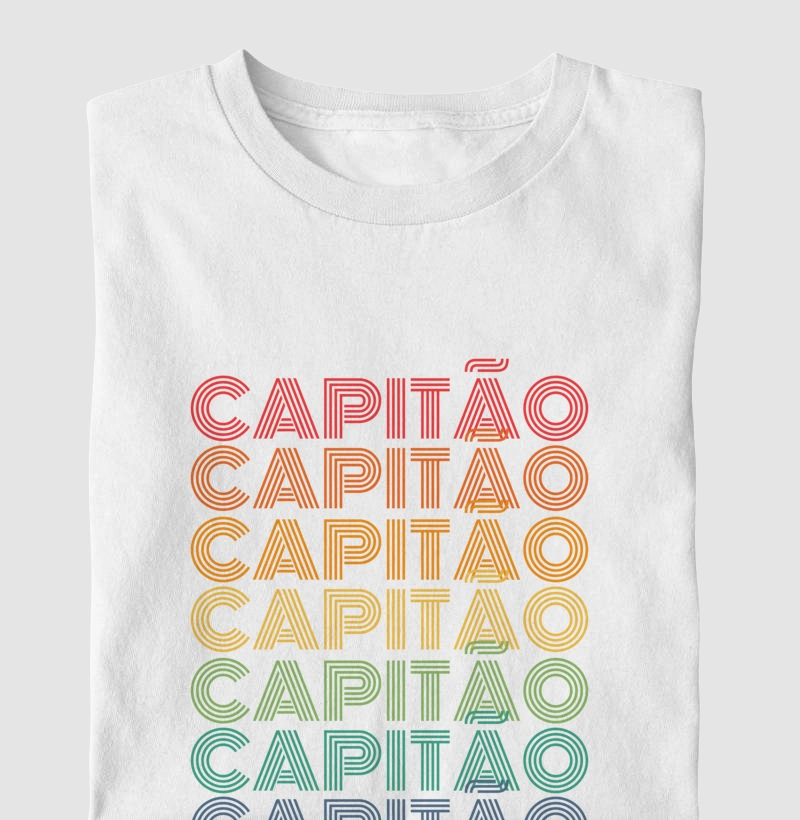 Capitão Letreiro Retrô