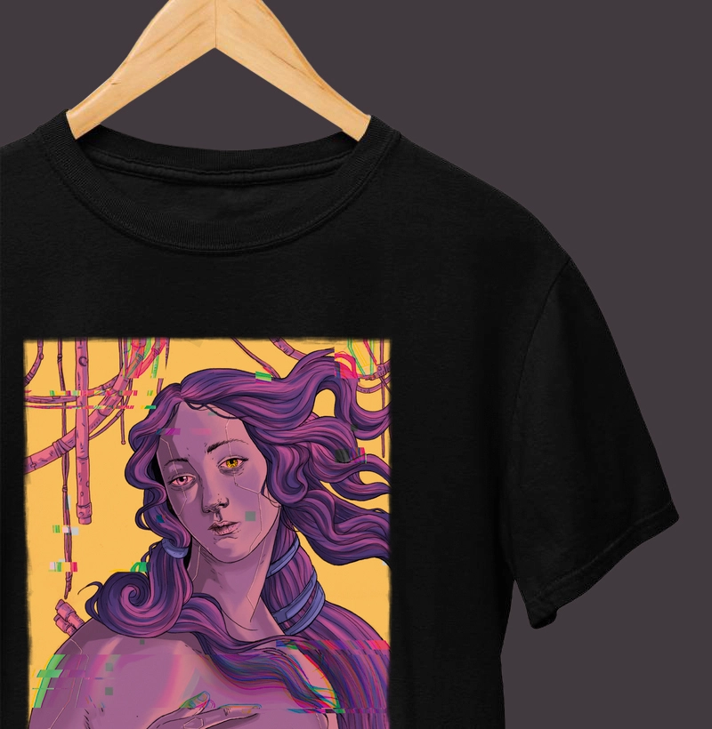 Camiseta Vênus Cibernética