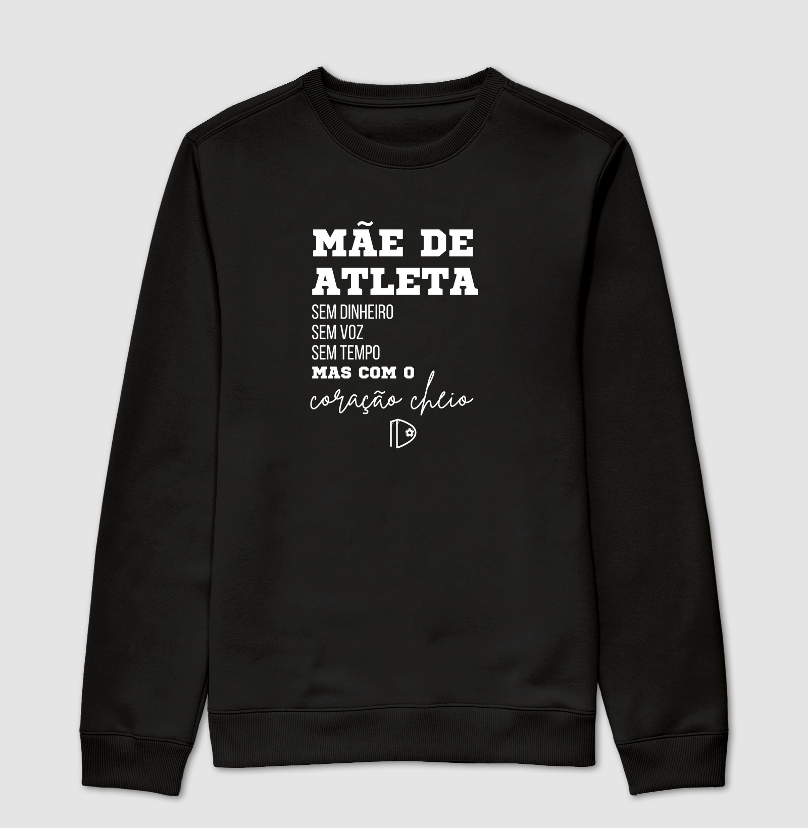 Mãe de Atleta coração cheio