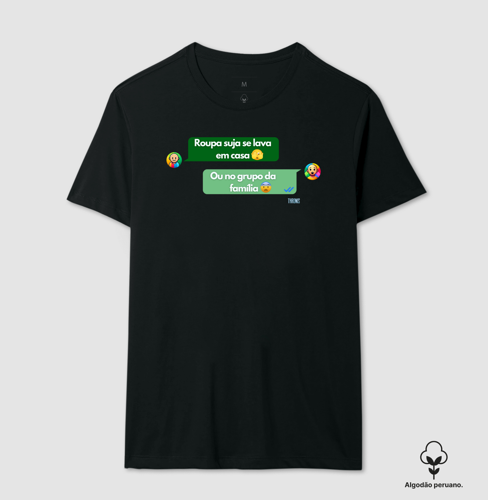 🏠📲 ROUPA SUJA SE LAVA EM CASA… OU NO GRUPO DA FAMÍLIA!