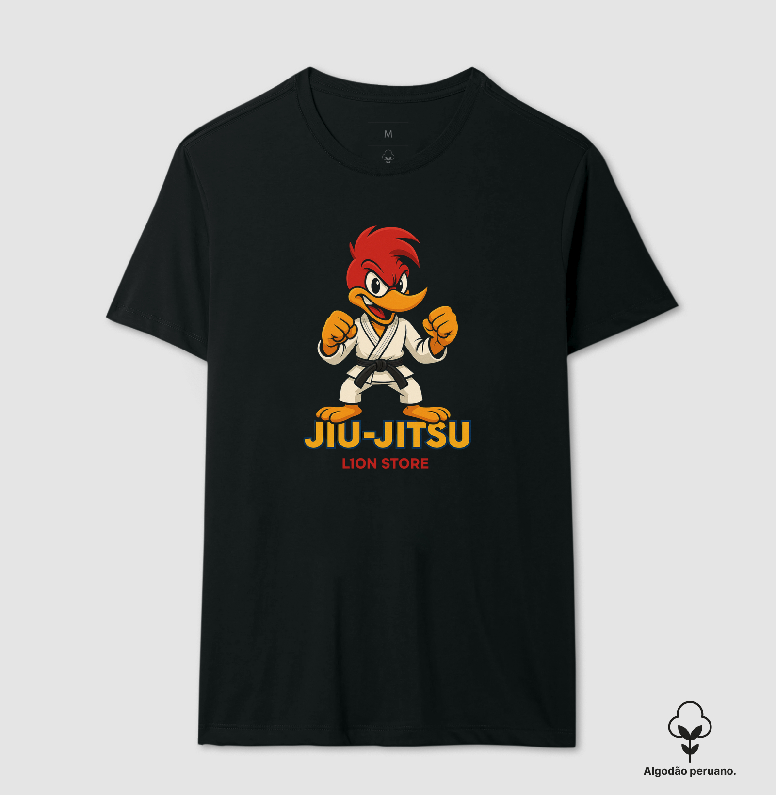 Para quem entra no tatame com a mesma ousadia do Pica-Pau!